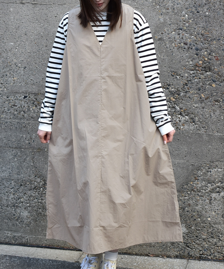 ナイロンワッシャージャンパースカート