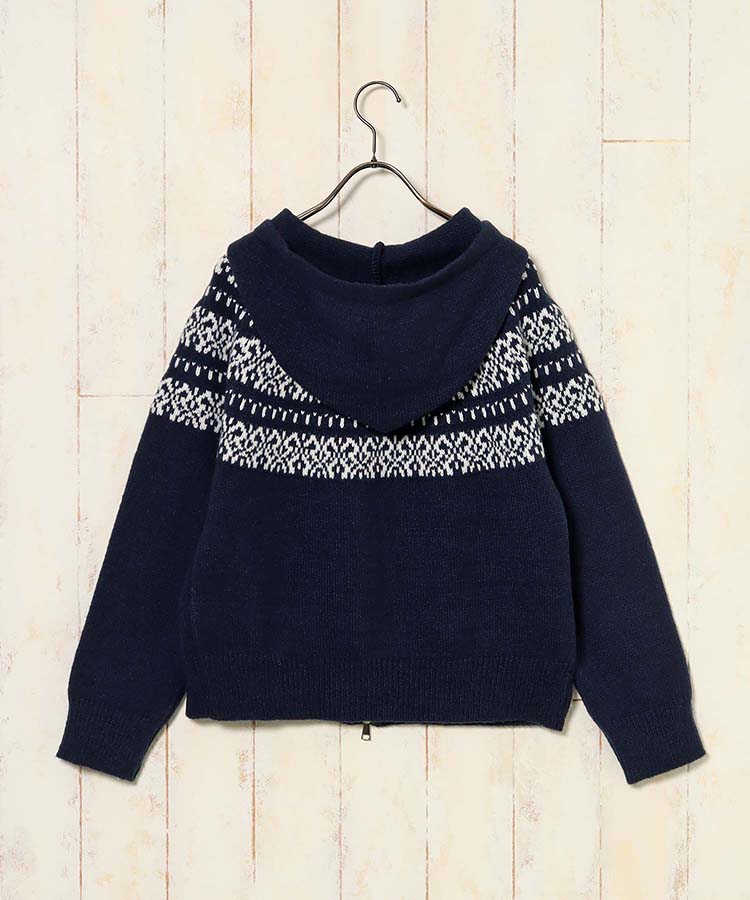 ≪SALE≫ノルディックニットパーカー