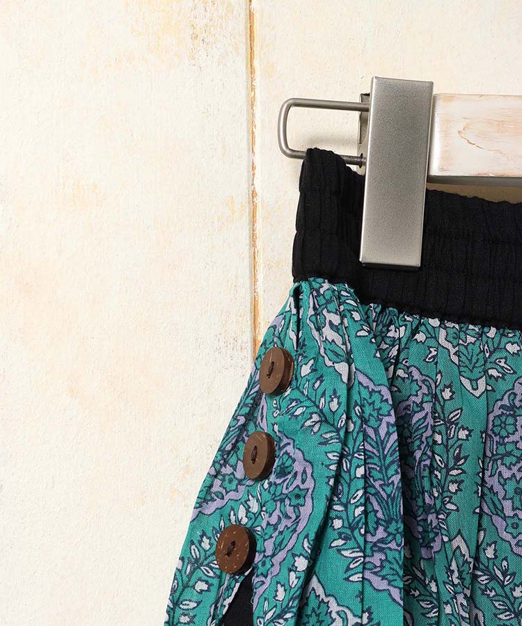 オリエンタル柄パンツスカート