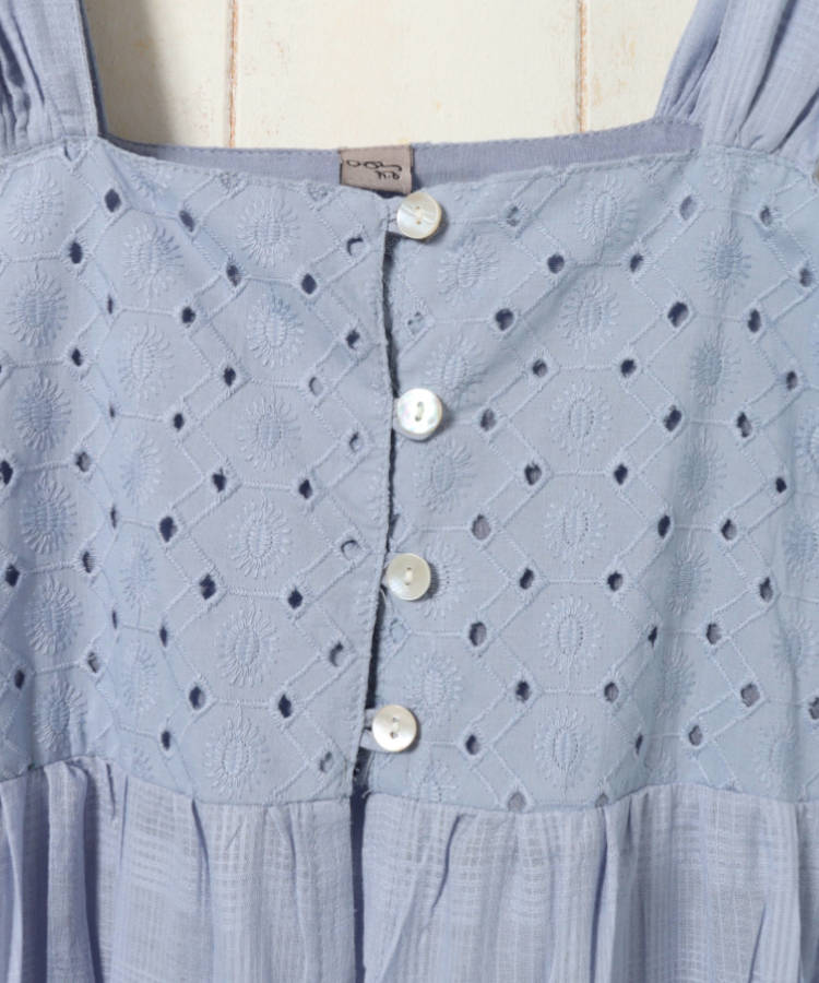 ≪SALE≫シフリー刺繍ティアードワンピース