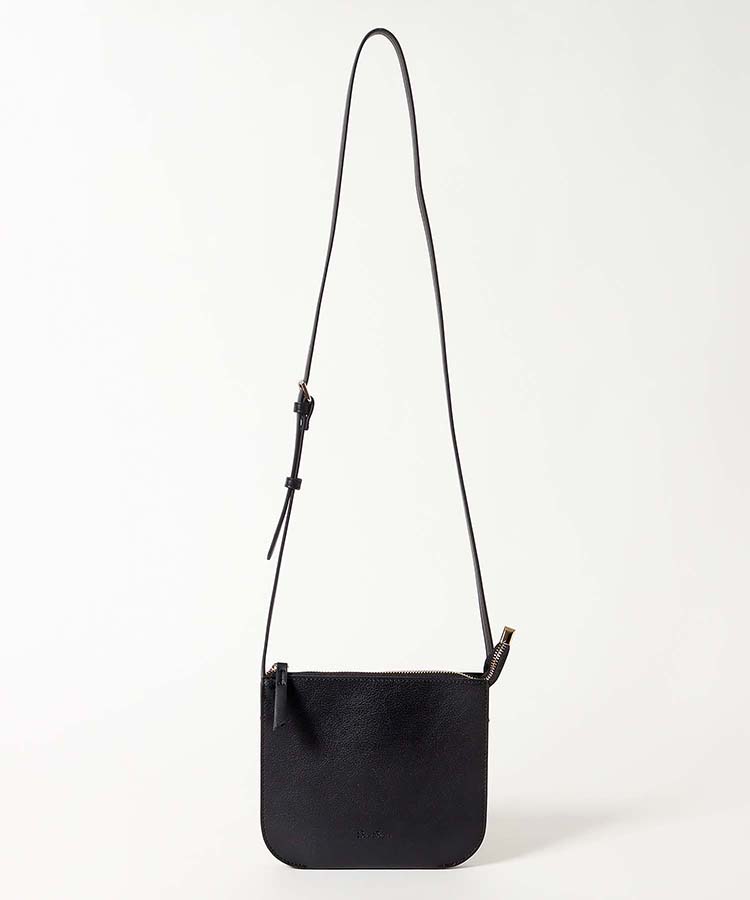 合皮三層ミニショルダー