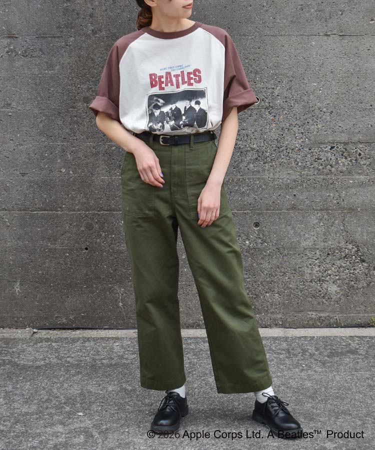 THE BEATLESツアーラグランTシャツ