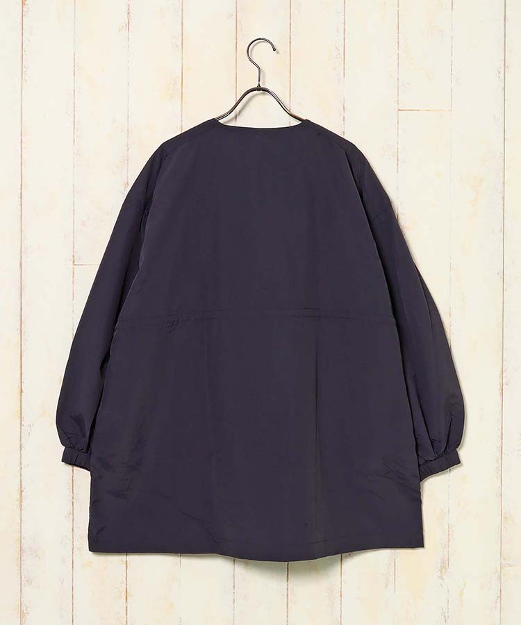 撥水加工ミドル丈コート