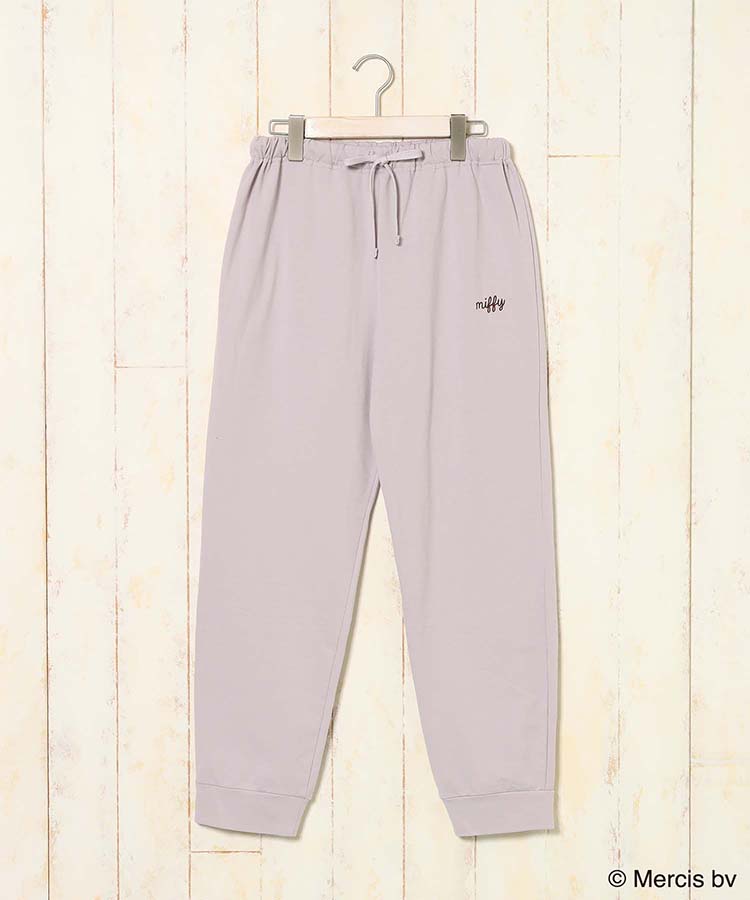 ミッフィーミニ裏毛ルームウェア上下セット