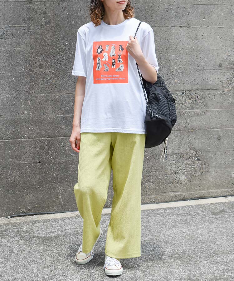 ≪SALE≫モノクロームペットTシャツ