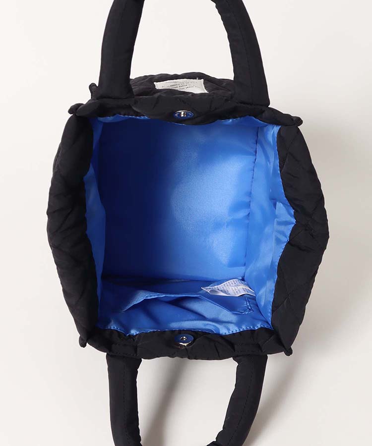 バイカラーキルティングトート