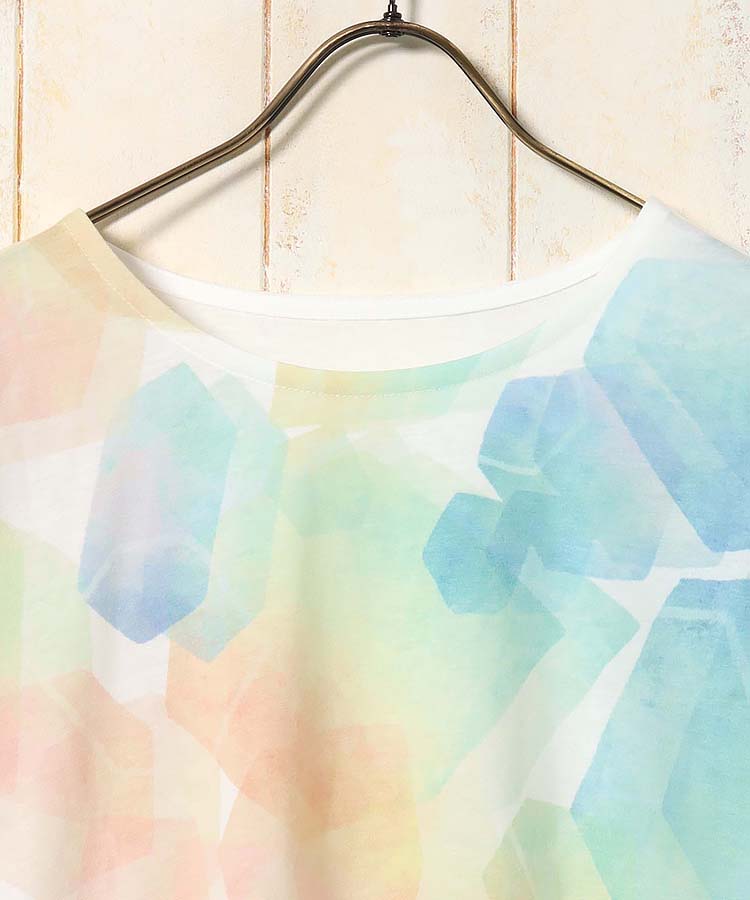 ≪SALE≫水彩プリントTシャツ