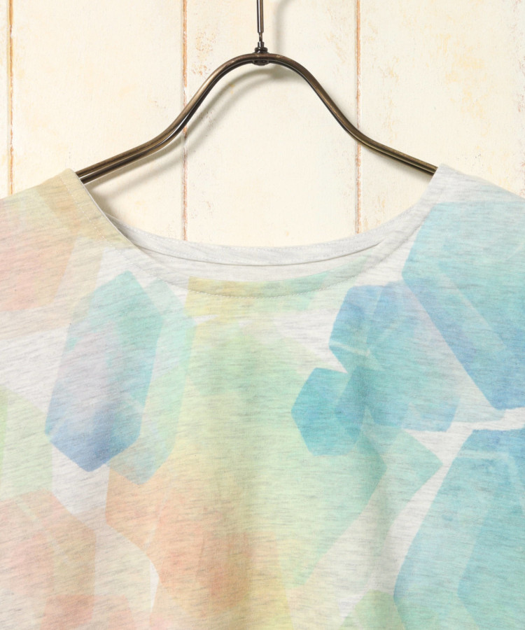 ≪SALE≫水彩プリントTシャツ