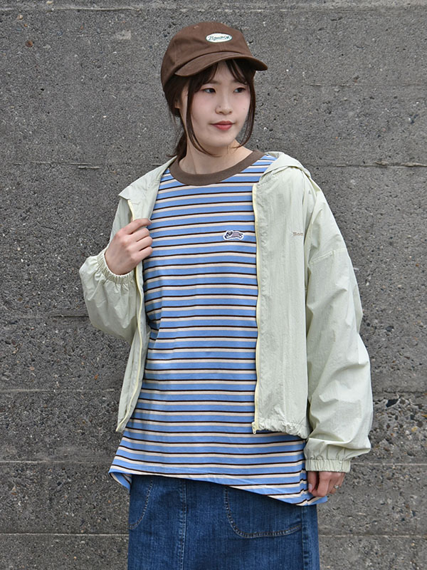 Bouncy.ロゴ刺繍キャップ