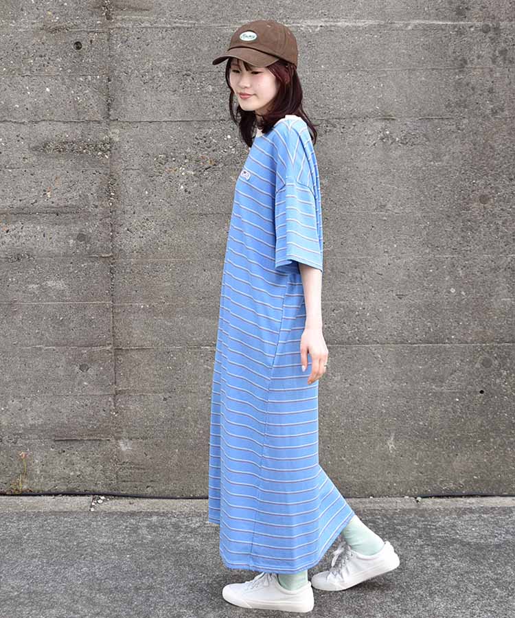 Bouncy.ボーダーワンピース