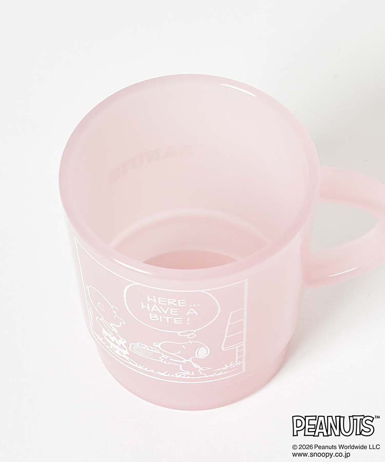 スヌーピー スモーキーパステルスタッキングコップ