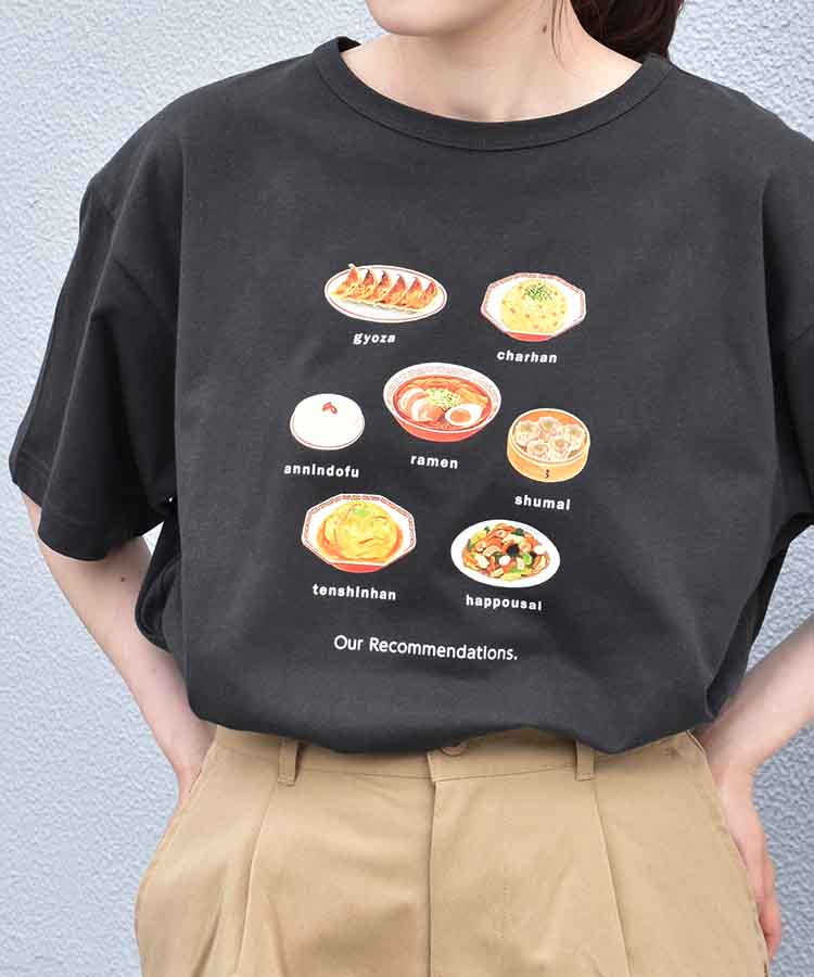 中華メニューロゴTシャツ