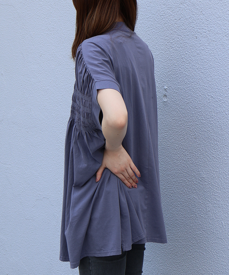 ≪SALE≫シャーリングロゴプルオーバー