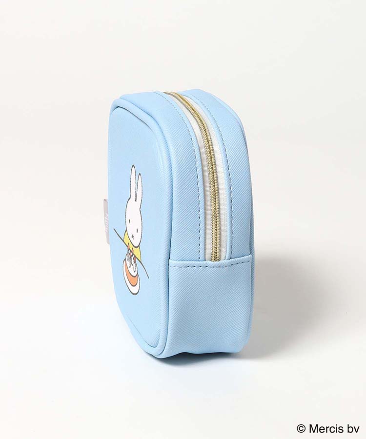 舞愛 　グッチ　香水限定　ノベルティ　ポーチ　ブルー MIFFY CELEBRATIONスクエアポーチ | Bleu Bleuet（ブルーブルーエ