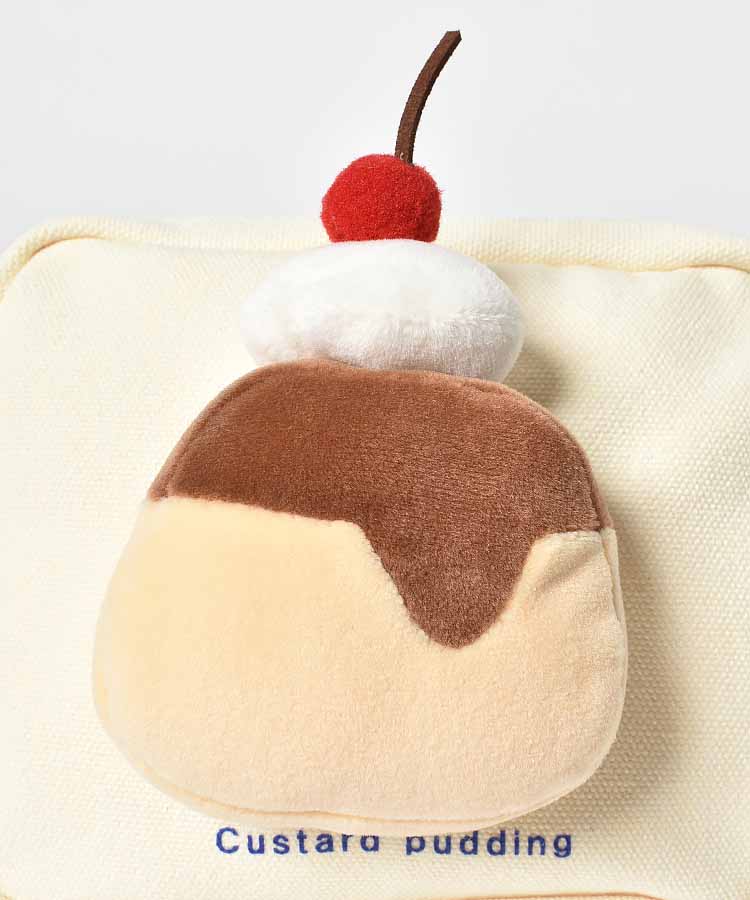 もちもち喫茶ぬいぐるみ付きスクエアポーチ