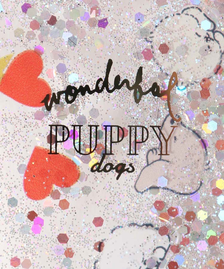 ≪SALE≫グリッターPUPPY iPhone7/8ケース