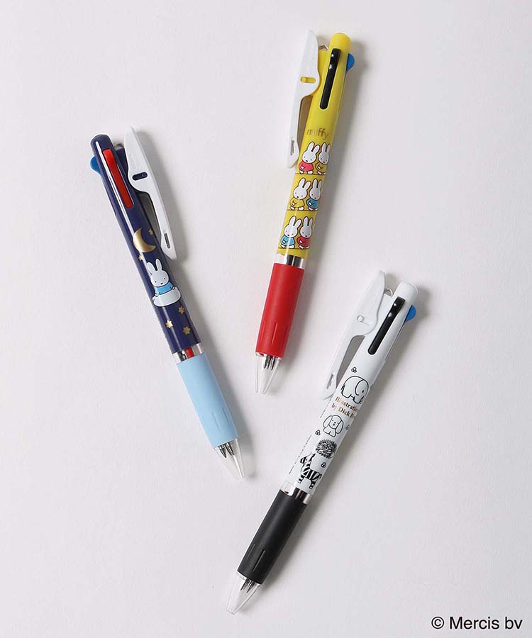 ミッフィージェットストリーム３色ボールペン おばけ All Bleu Bleuet ブルーブルーエ