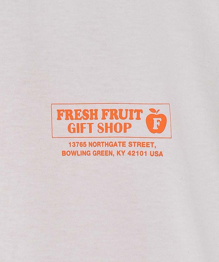 ≪OUTLET≫フルーツオブザルームスーベニアロゴTシャツ