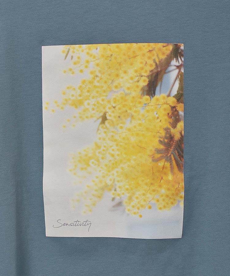 ≪OUTLET≫フラワービュッフェ転写Tシャツ