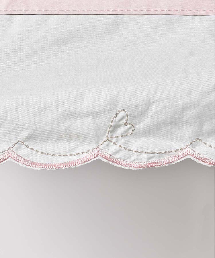 ≪SALE≫<UVカット>スカラップハート晴兼折傘