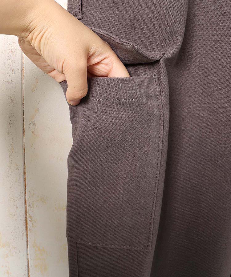 ≪SALE≫サイドポケット付ジャンパースカート
