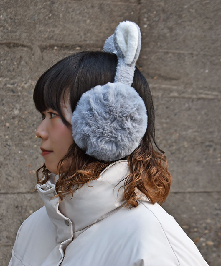 ネコみみファーイヤマフ