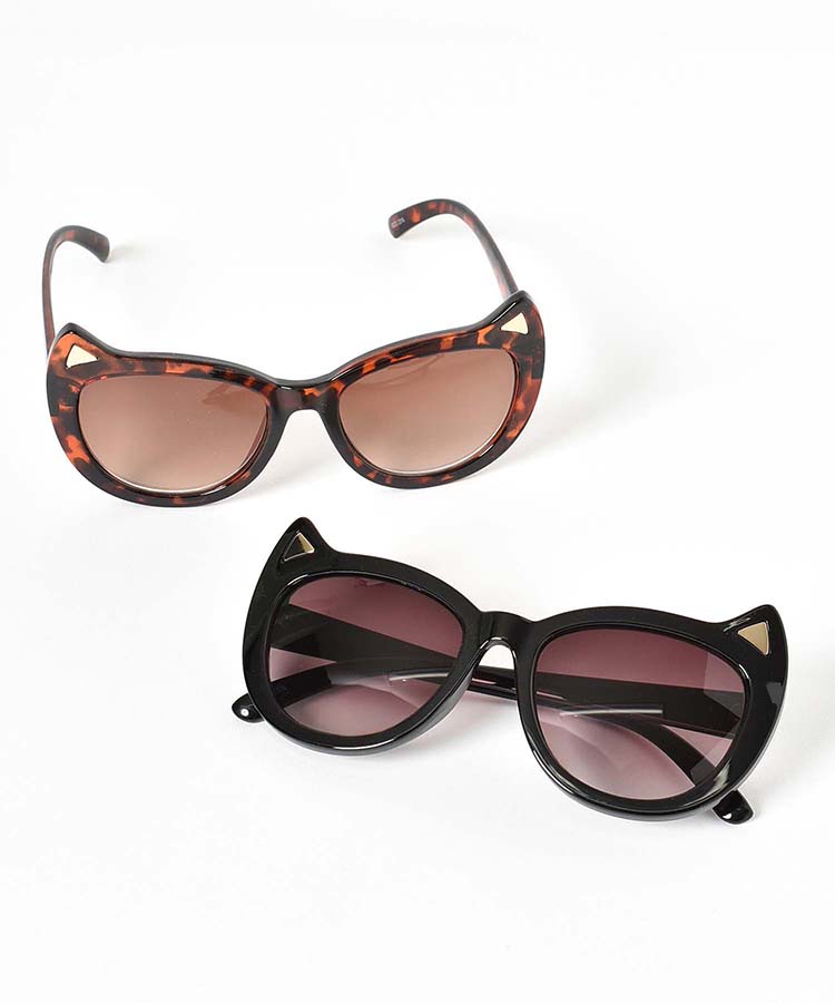 ≪OUTLET≫ネコフレームサングラス