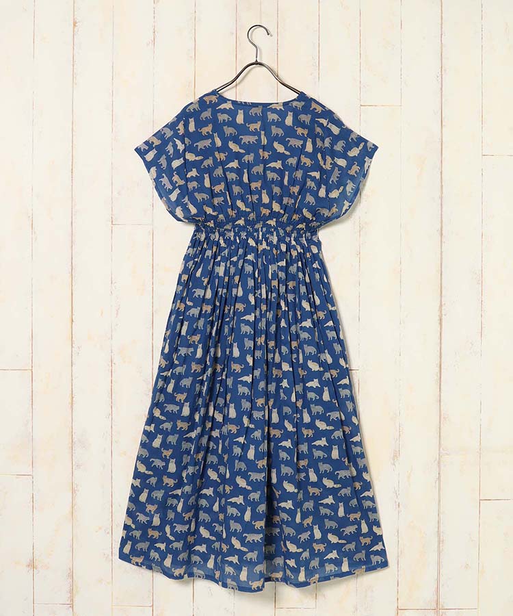 ≪SALE≫ネコ総柄ワンピース