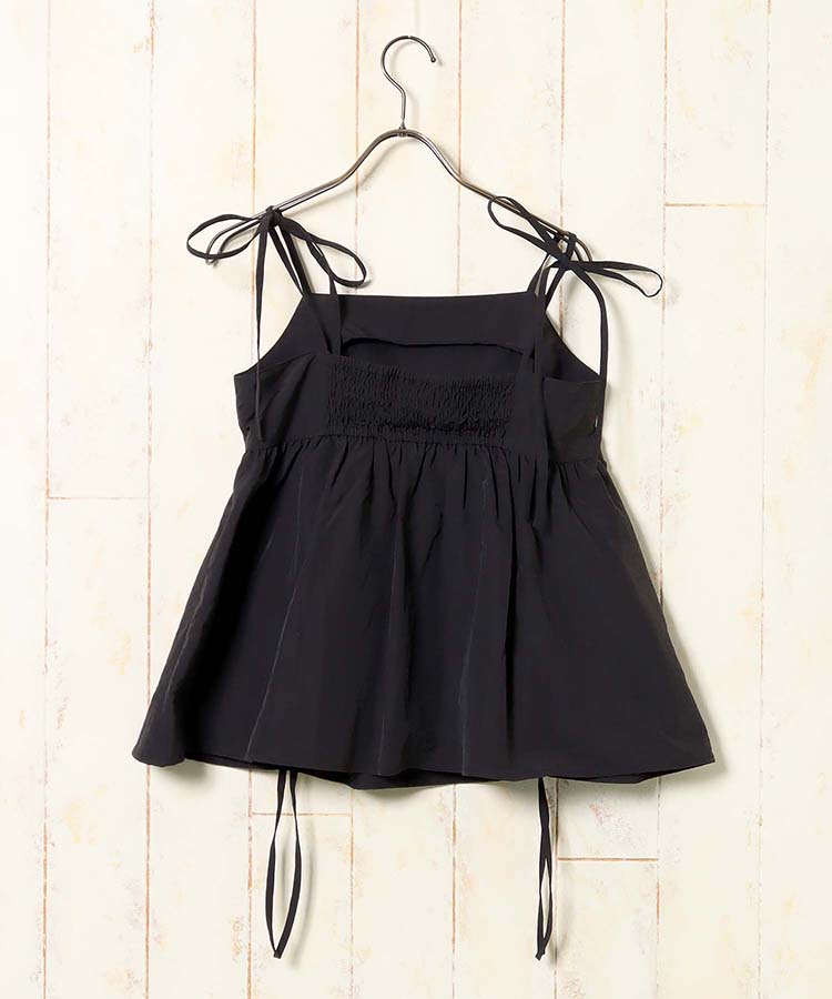 タフタドロストキャミ