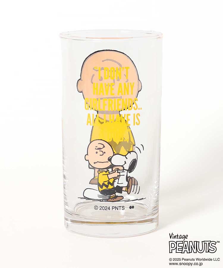 スヌーピー　ミニカフェグラス　コップ スヌーピー ミニカフェグラス コップ PEANUTS SNOOPY