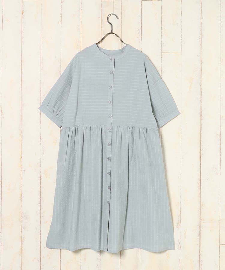 ≪SALE≫ボーダー切替ワンピース