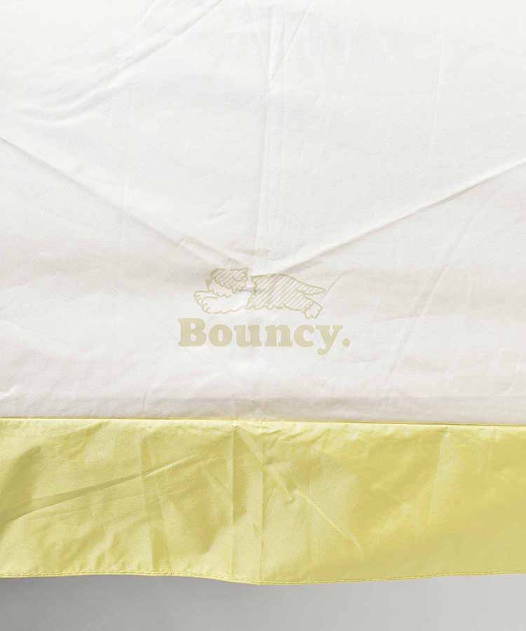Bouncy.軽量バイカラー晴雨兼用折りたたみ傘