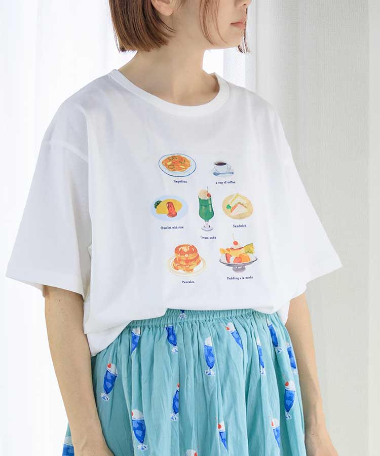 喫茶メニューＴシャツ