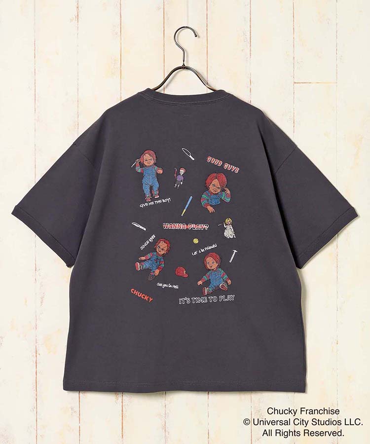 CHUCKYマルチイラストTシャツ