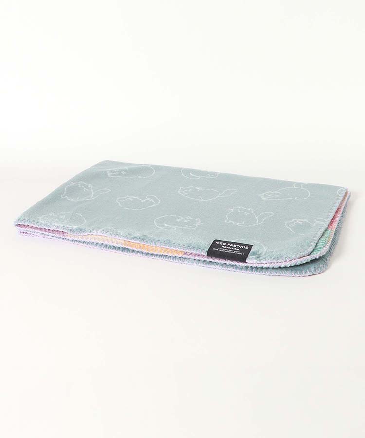 リバーシブルブランケット