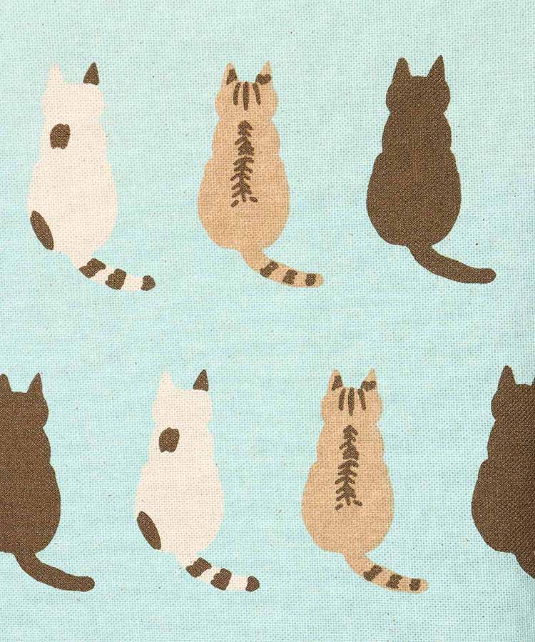 プリント総柄エプロン