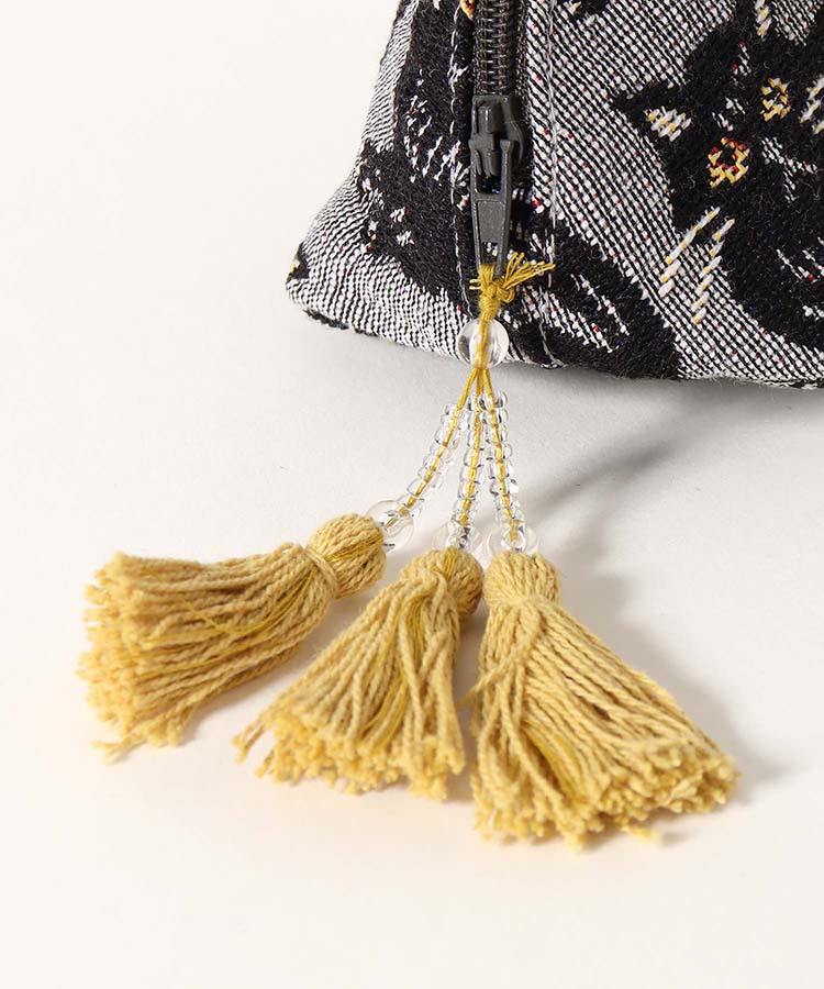 クラフトインディアネコミニポーチ