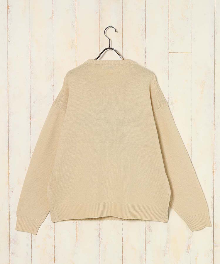 アニマルジャガードニット