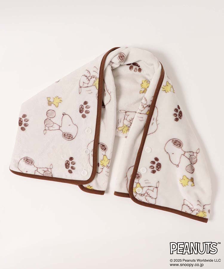 スヌーピー総柄3wayケープ