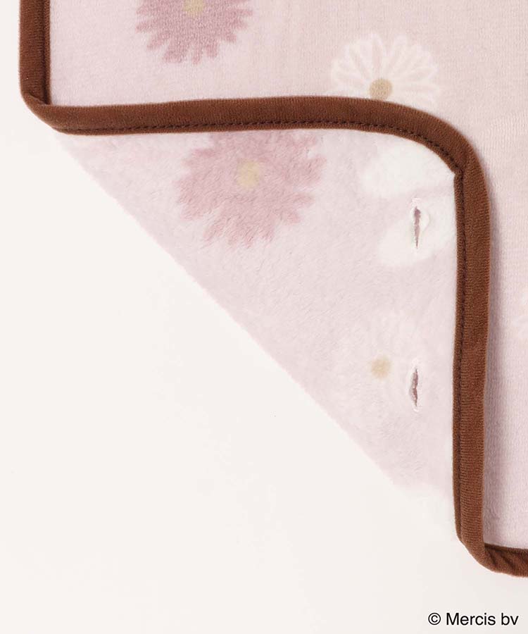 ミッフィーお花総柄ブランケット