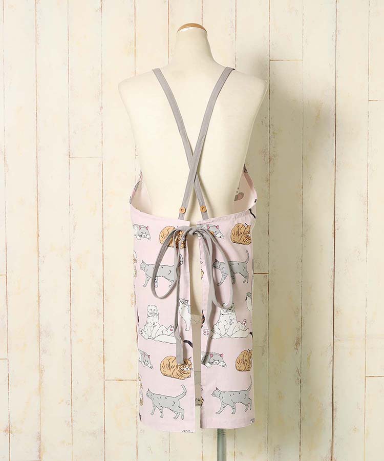 キャットフィーリングショートエプロン