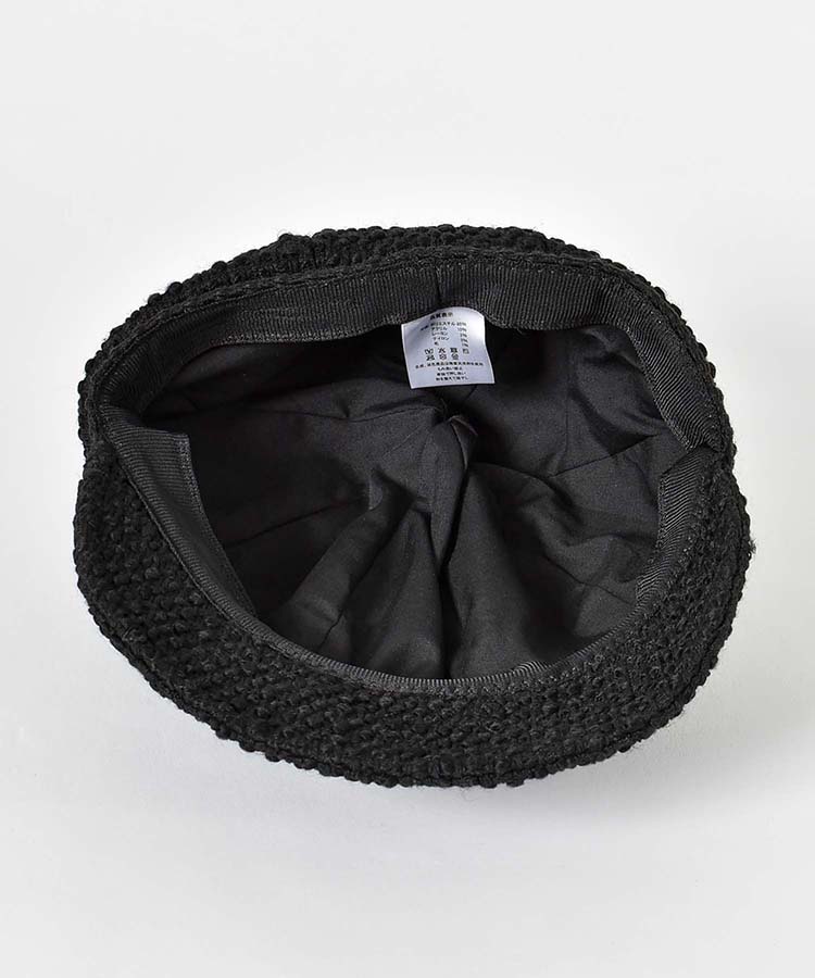 ツイードキャスケット