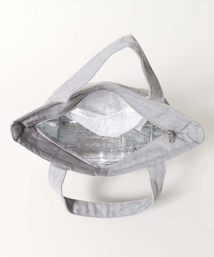 アニマル刺繍保冷トート