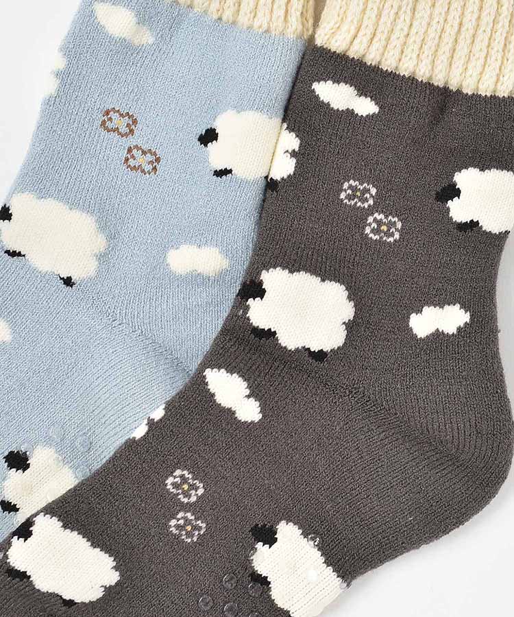 ジャムガーデン裏起毛ルームソックスM