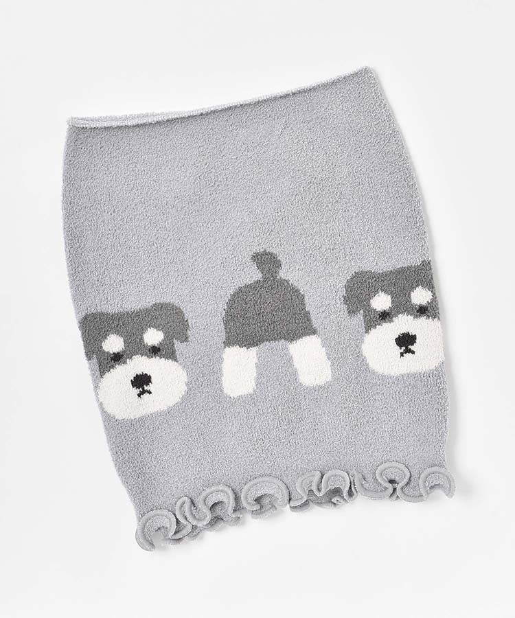 いぬ柄ソフトモールはらまき