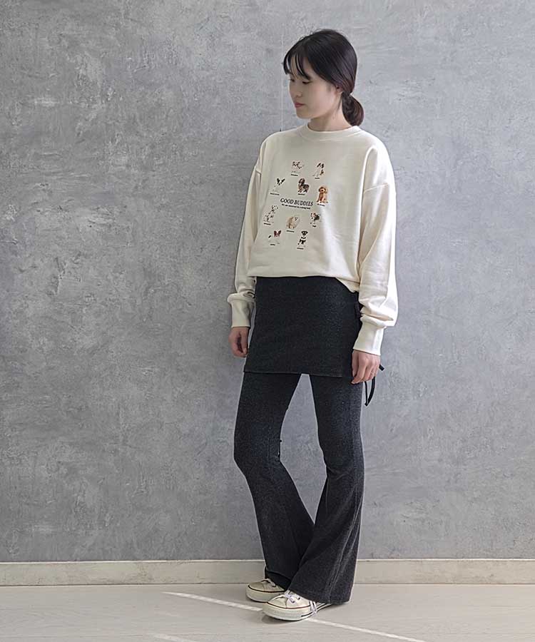 le petale GOOD BUDDIES DOGスウェット
