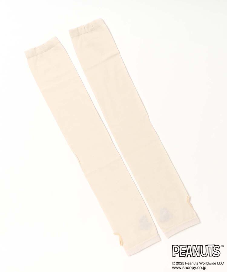 スヌーピー吸水速乾UVロンググローブ