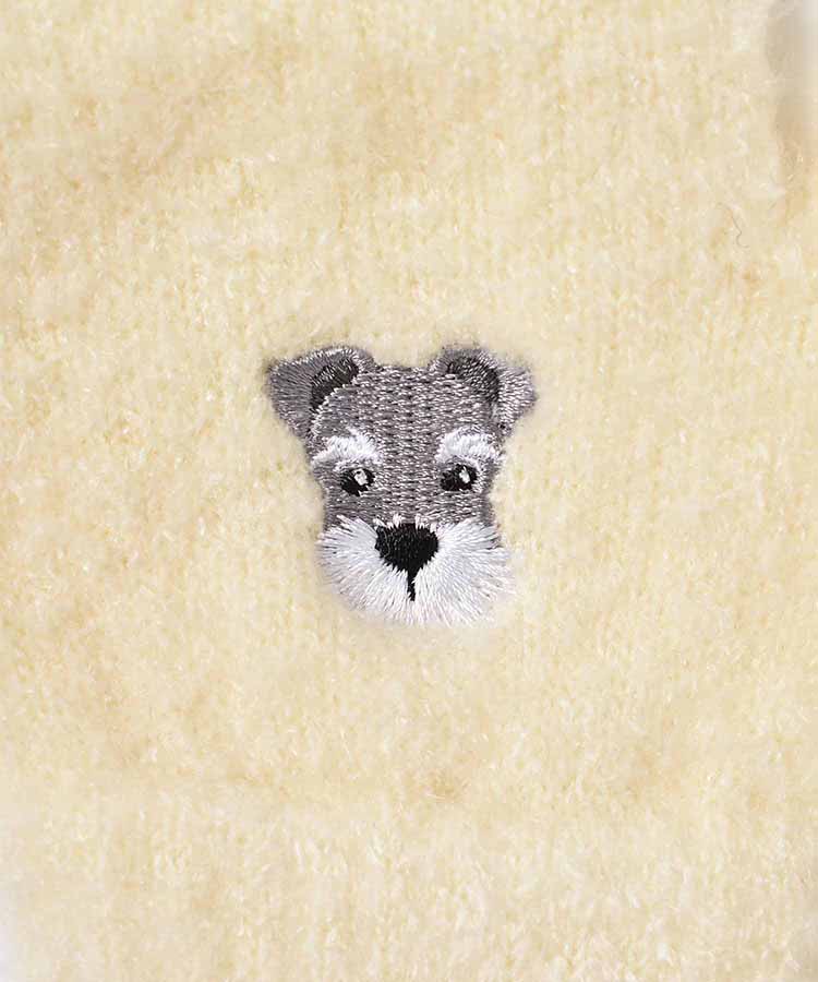 アニマル刺繍グローブ