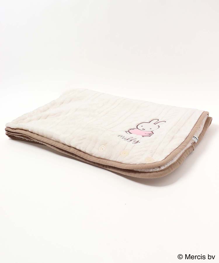 ミッフィーロープ柄ブランケット