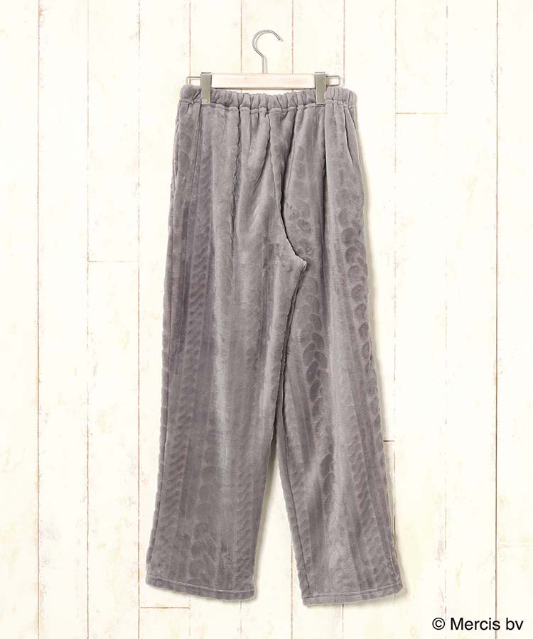 ミッフィーロープ柄前開きパジャマ上下セット